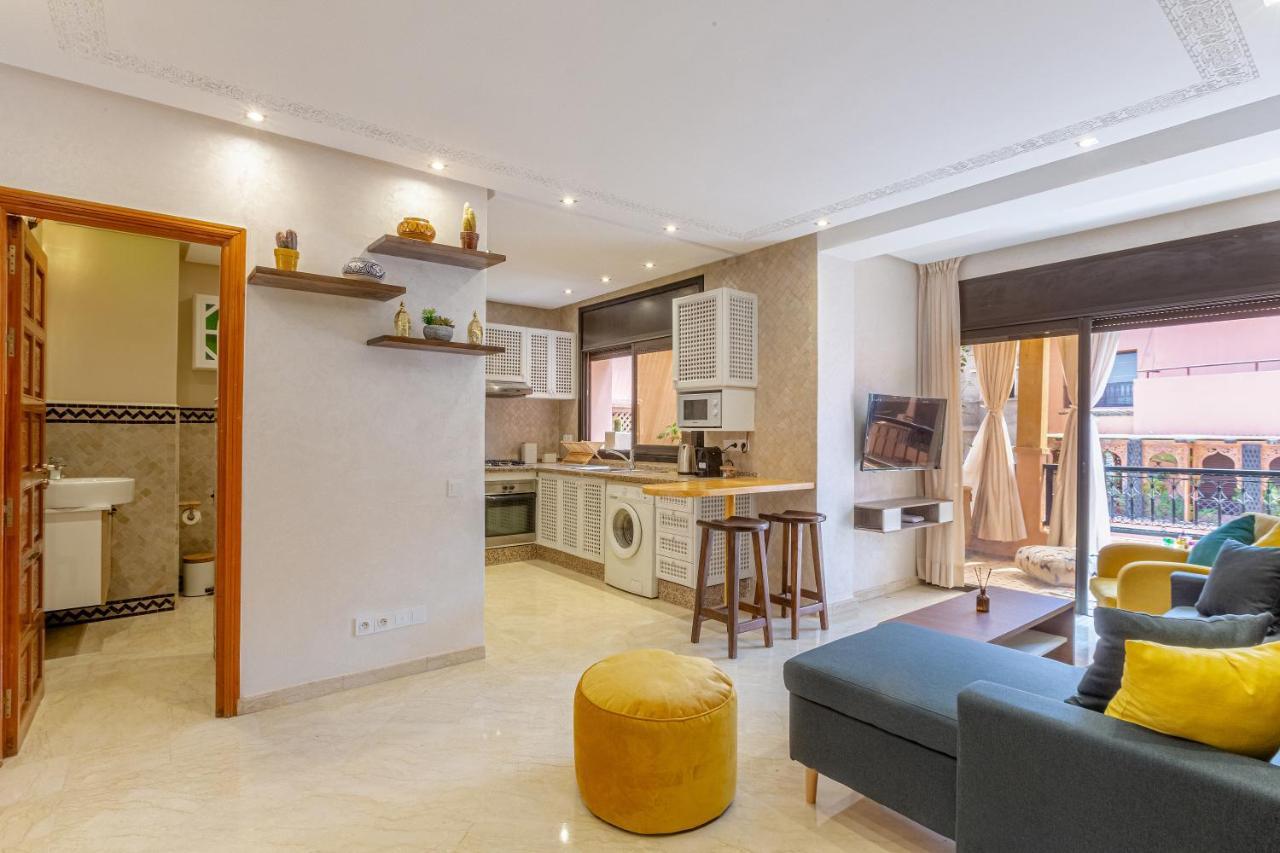 מרקש Le Palmier - Appartement Authentique A Gueliz מראה חיצוני תמונה