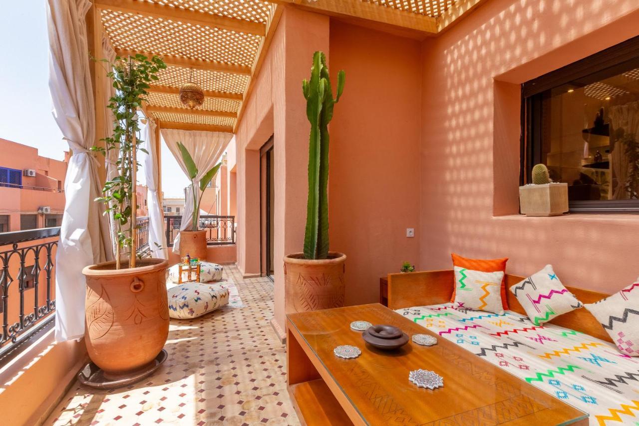 מרקש Le Palmier - Appartement Authentique A Gueliz מראה חיצוני תמונה