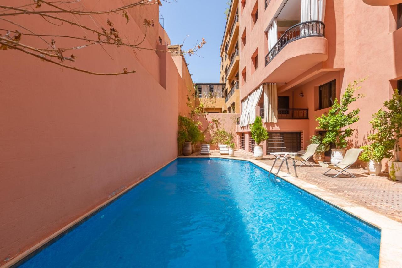 מרקש Le Palmier - Appartement Authentique A Gueliz מראה חיצוני תמונה